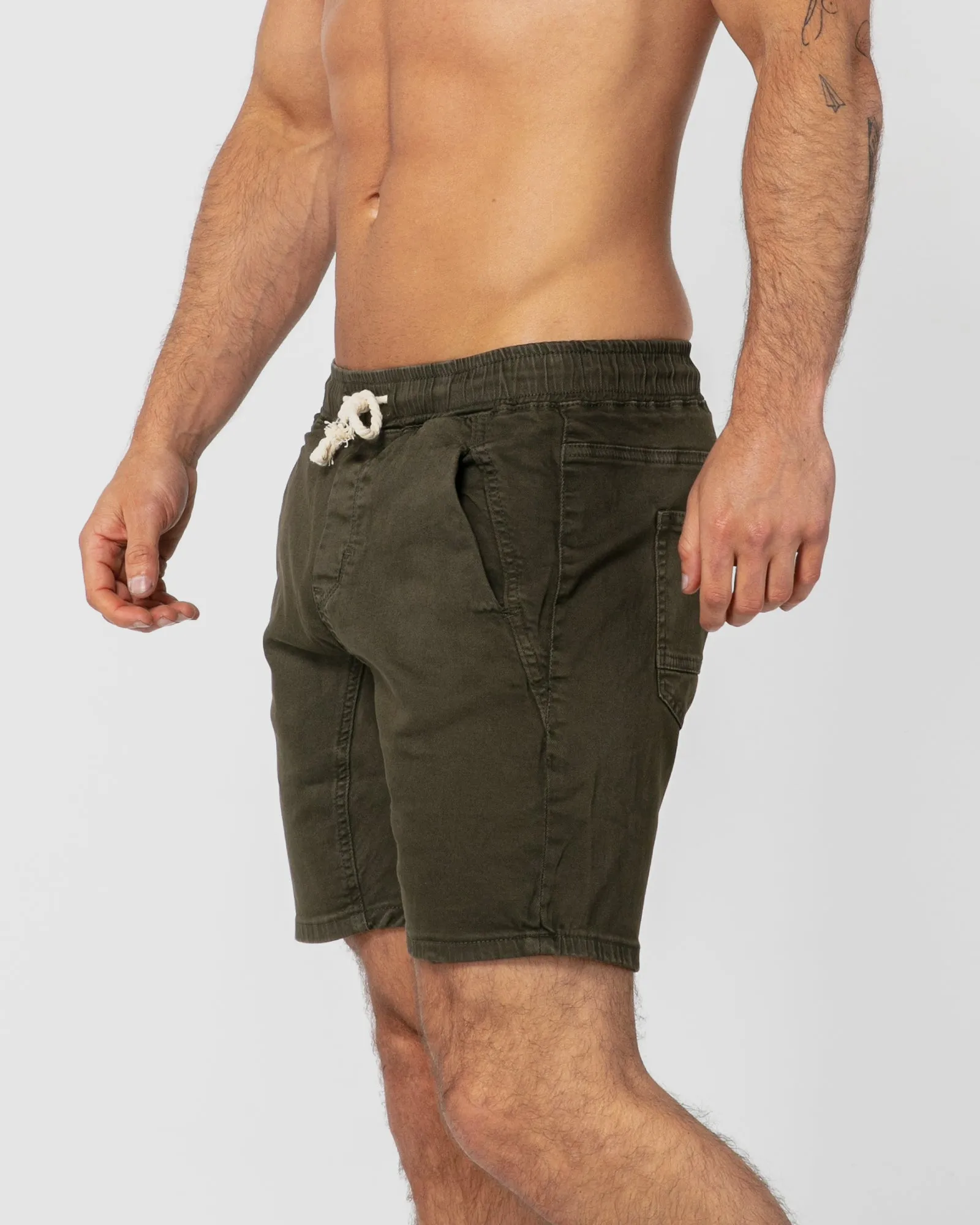 Hudson Khaki Shorts