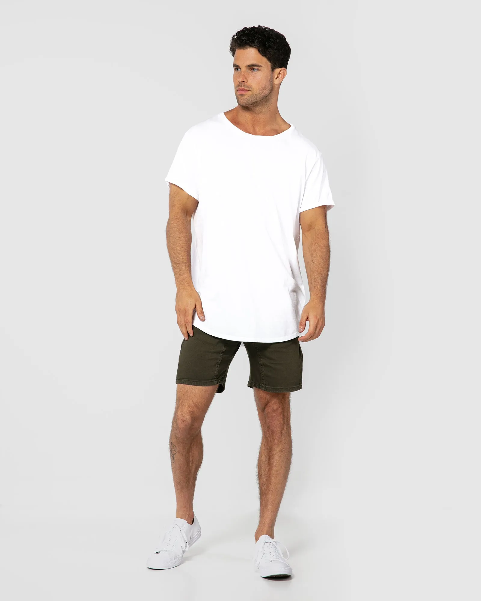 Hudson Khaki Shorts