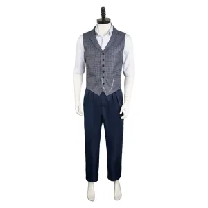 IF 2024 Movie Gray Vest Set Cosplay Costume Outfits Halloween Carnival Suit