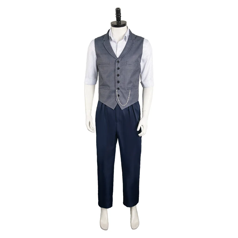 IF 2024 Movie Gray Vest Set Cosplay Costume Outfits Halloween Carnival Suit