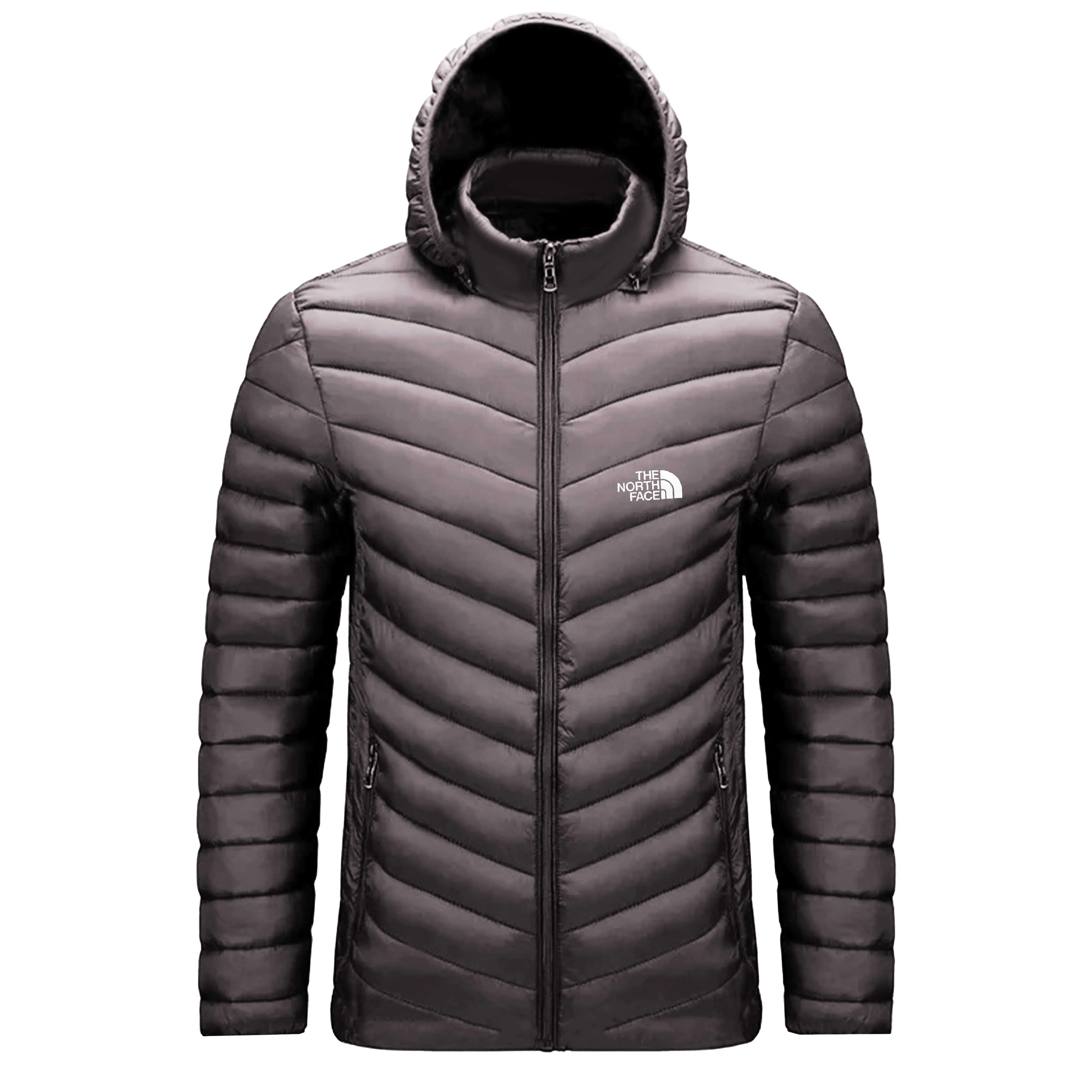 Imported Cross Seam Heavy Insulated Puffer Jackets for Men (Detachable Cap)