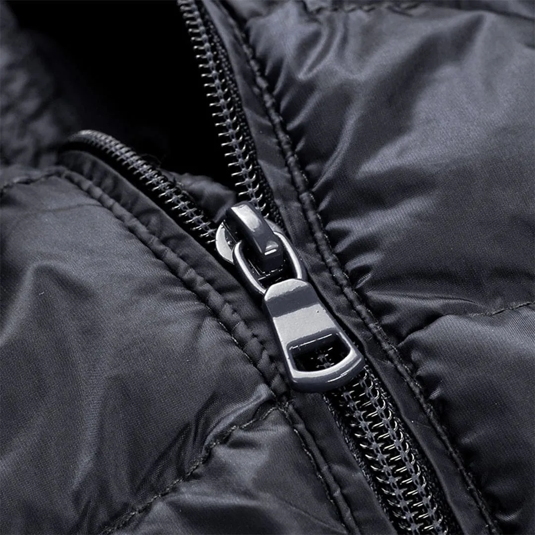 Imported Cross Seam Heavy Insulated Puffer Jackets for Men (Detachable Cap)