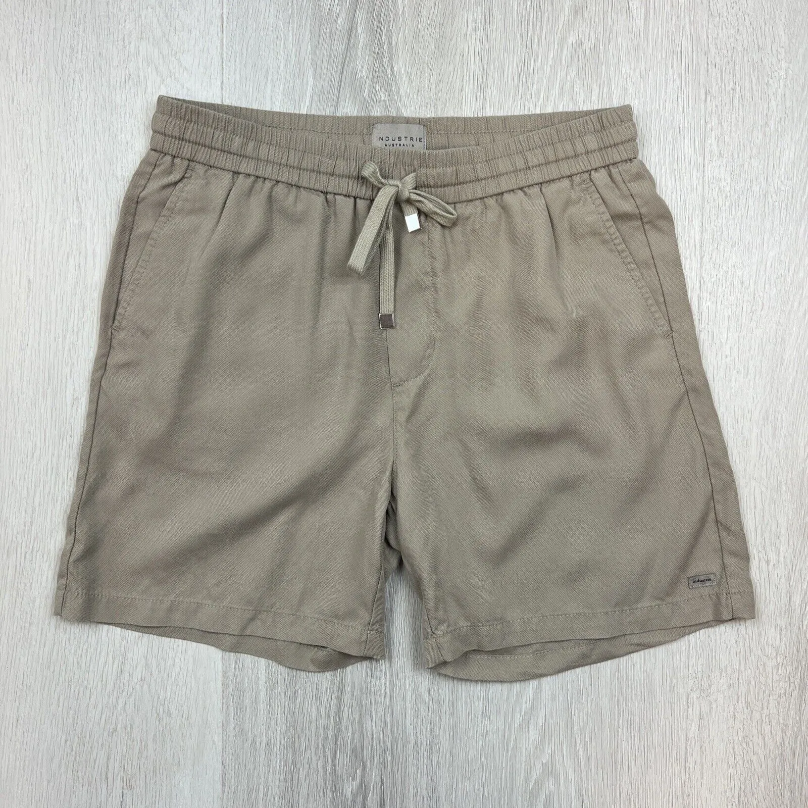Industrie Mens Beige Shorts Size Small