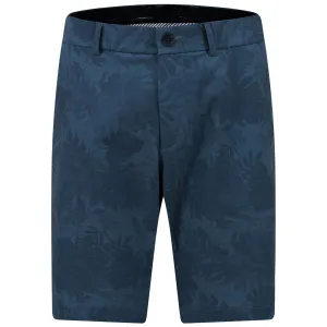 Iver Printed Shorts Steel Blue