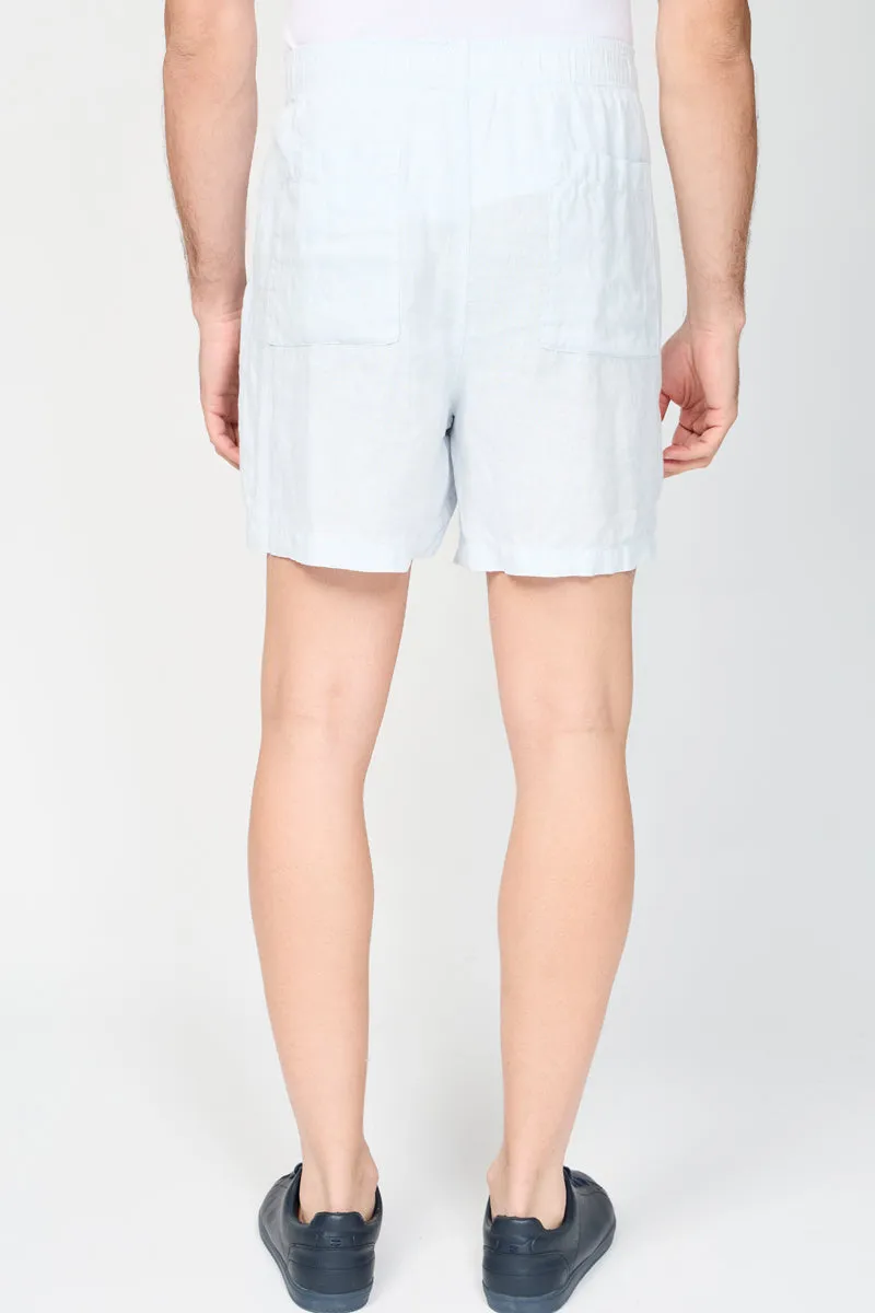 James Perse - Lightweight Linen Short - Memory Pigment - Homme