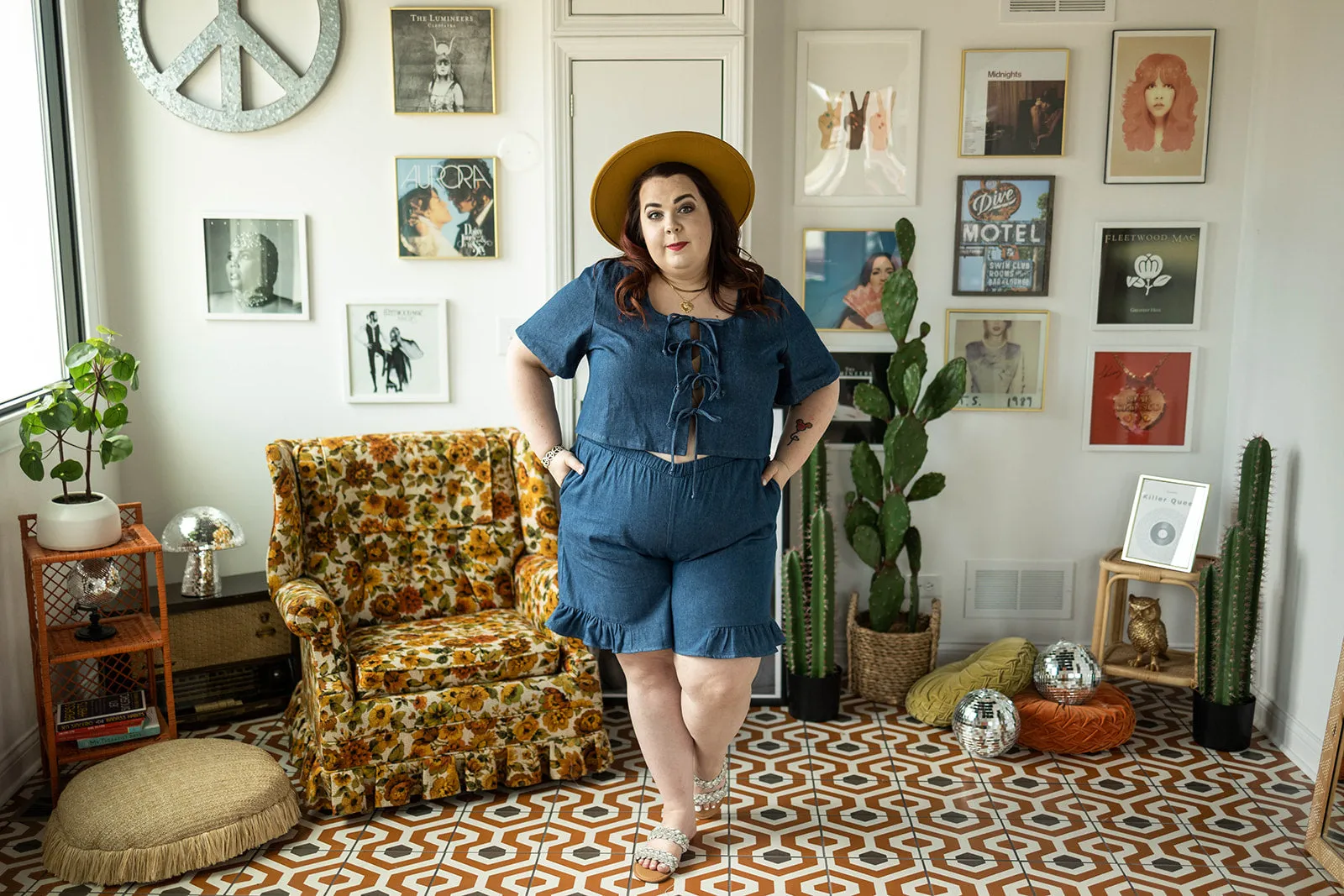 jamie shorts in denim