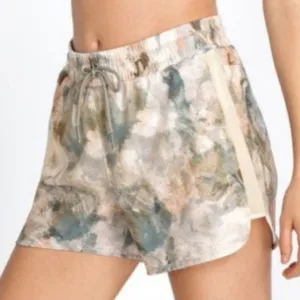 Johnny Was Calme Elastic Waist Athletic Shorts