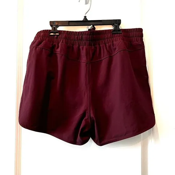 Johnny Was Calme Elements Drawstring Waist Shorts Inner Brief and Pocket…