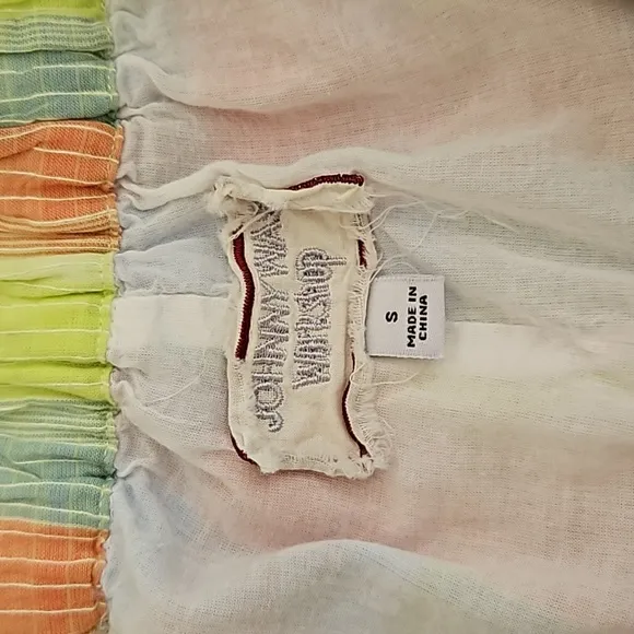 Johnny Was Colorful Summer Shorts