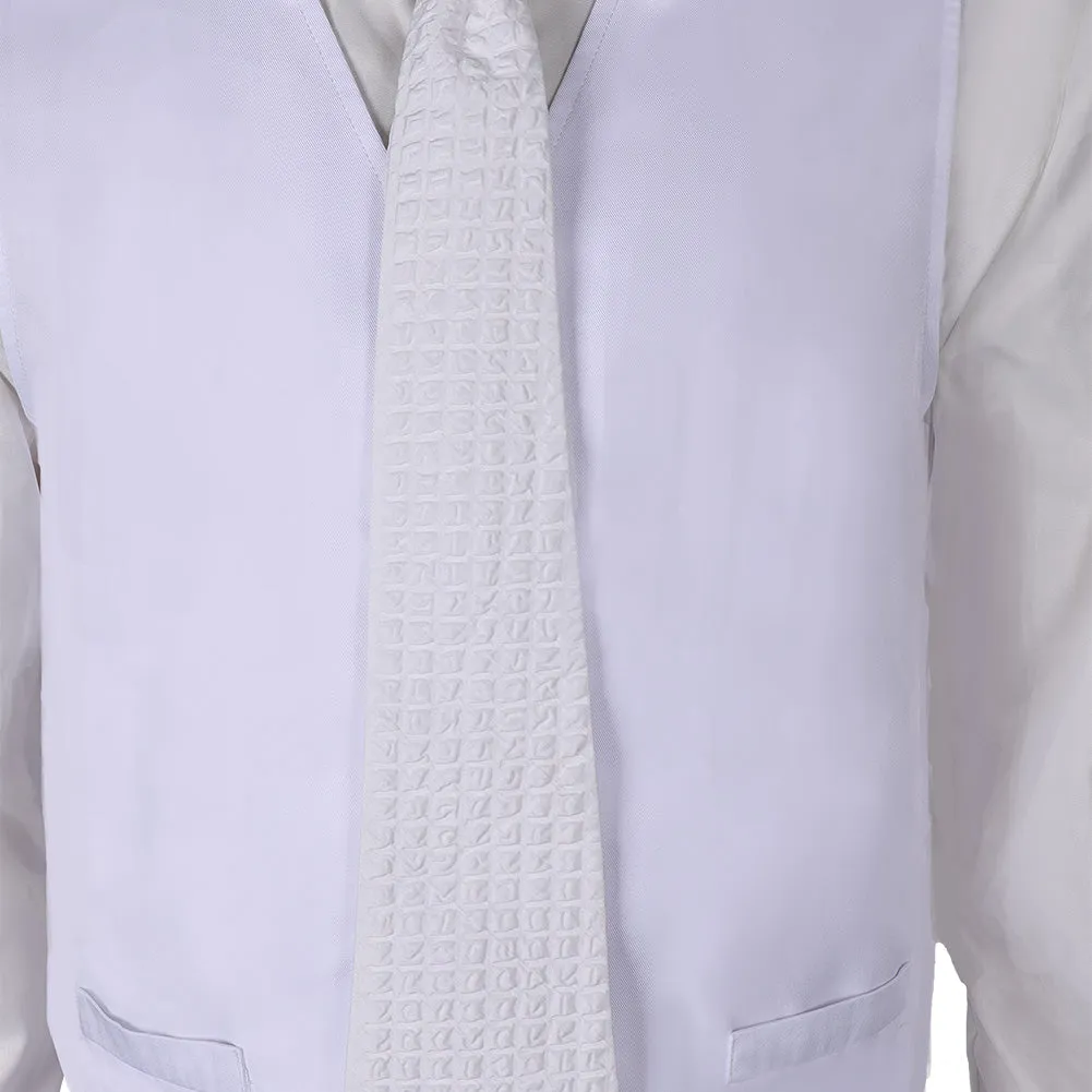 Joker Arthur Fleck White Suit Cosplay Costume Outfits Halloween Carnival Suit