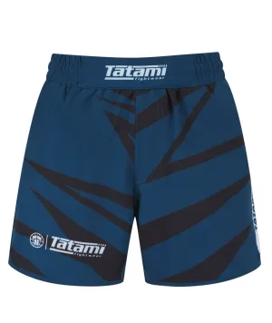 Kids Abstract Shorts - Teal