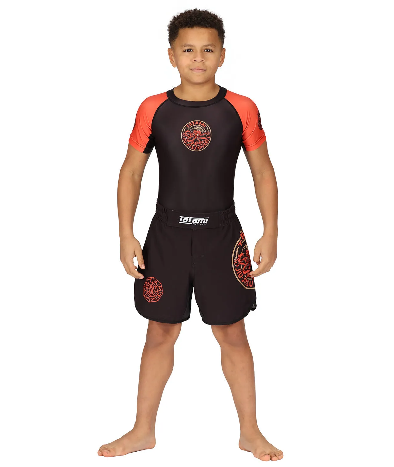 Kids Octopus Guard Eco Tech Recycled Grappling Shorts