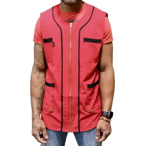King Midas Barber Vest (Red)