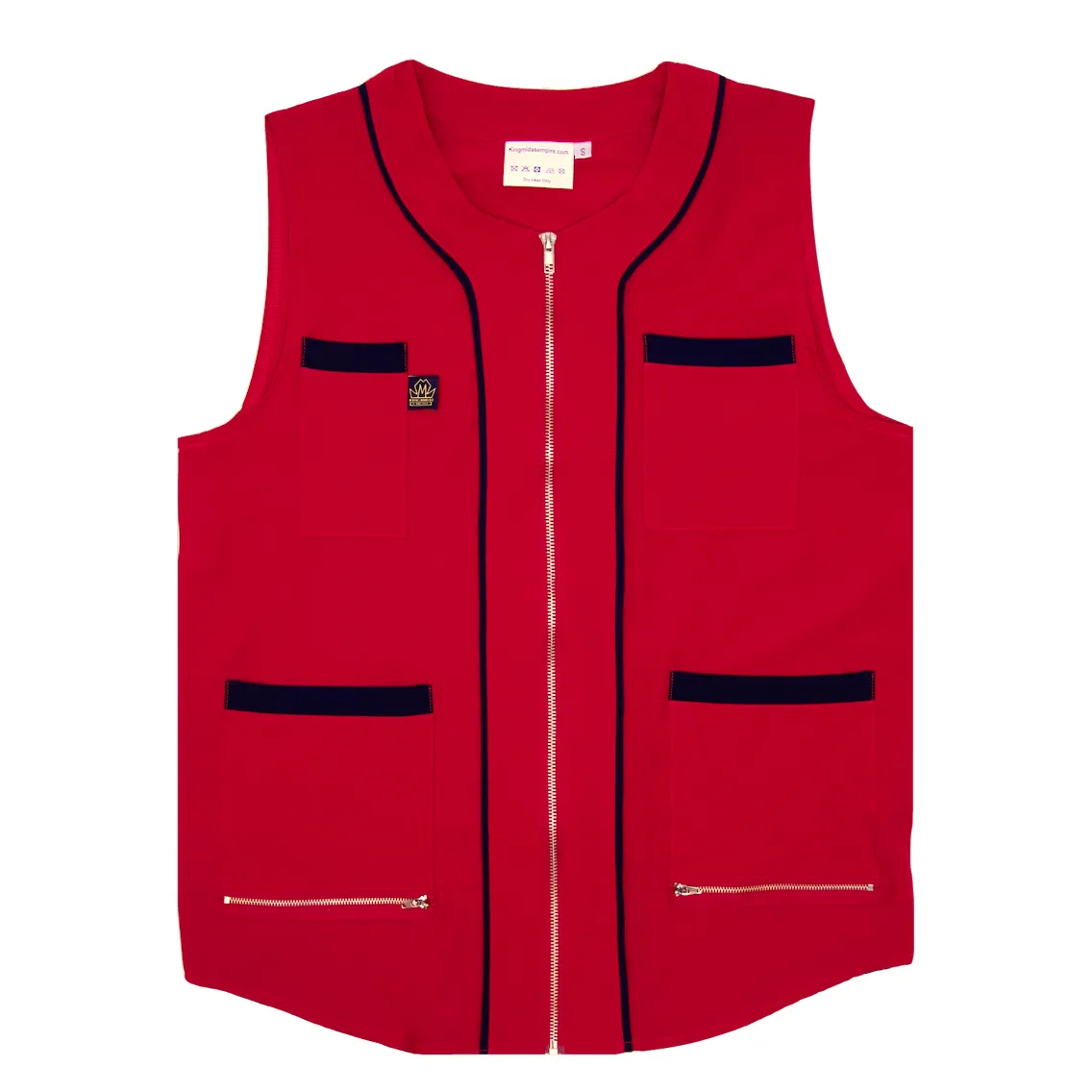 King Midas Barber Vest (Red)