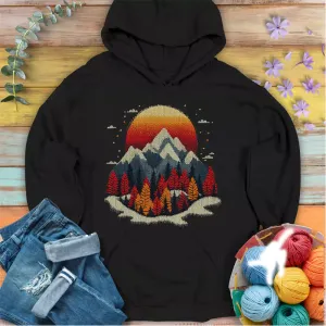 Knit Mountain Hoodie