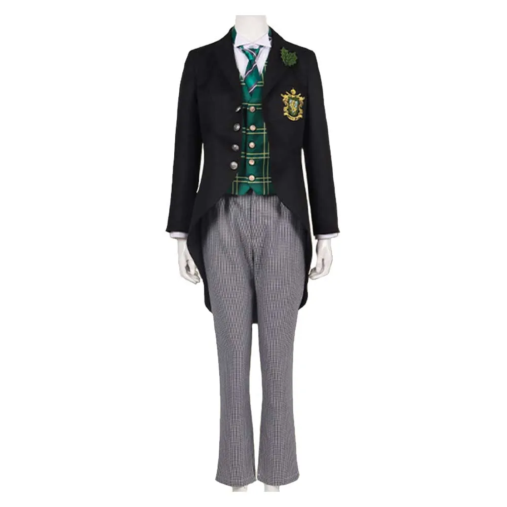 Kuroshitsuji Boarding School Arc Herman Greenhill School Uniform Cosplay Costume Halloween Carnival Suit