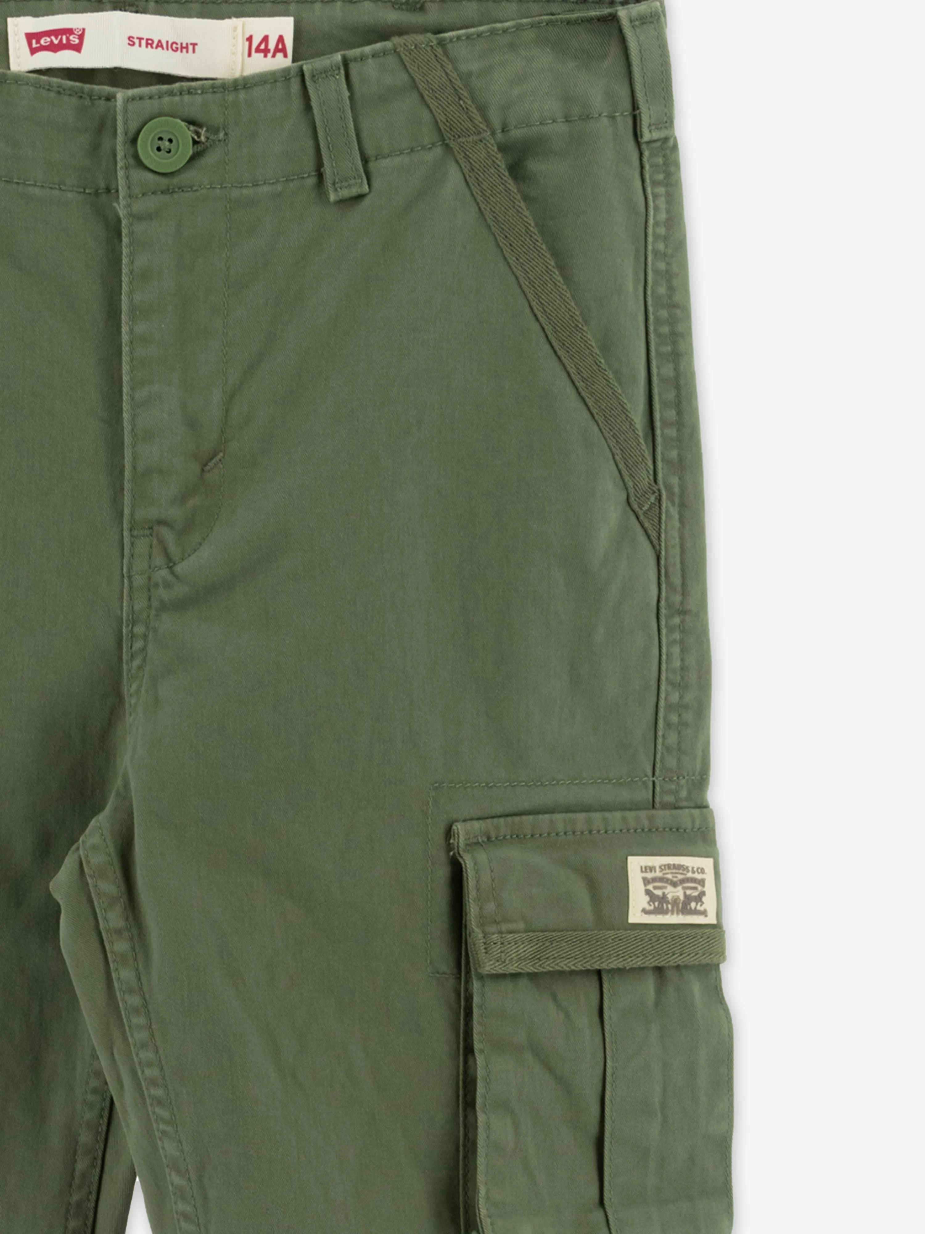 Levi's Boys Traditional Cargo Trousers in Green