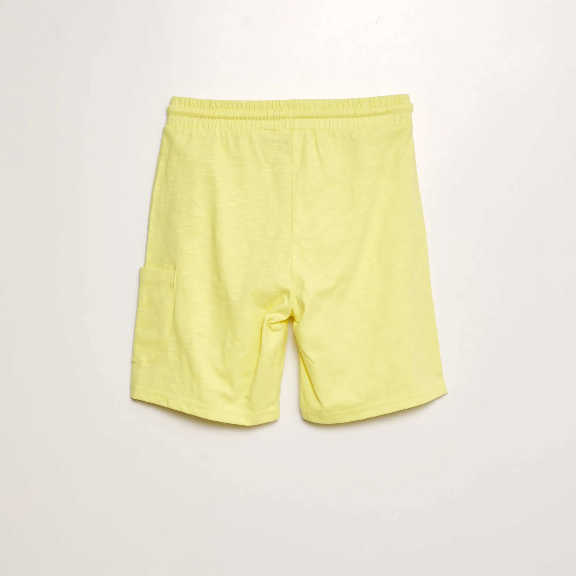 Lightweight marl shorts YELLOW