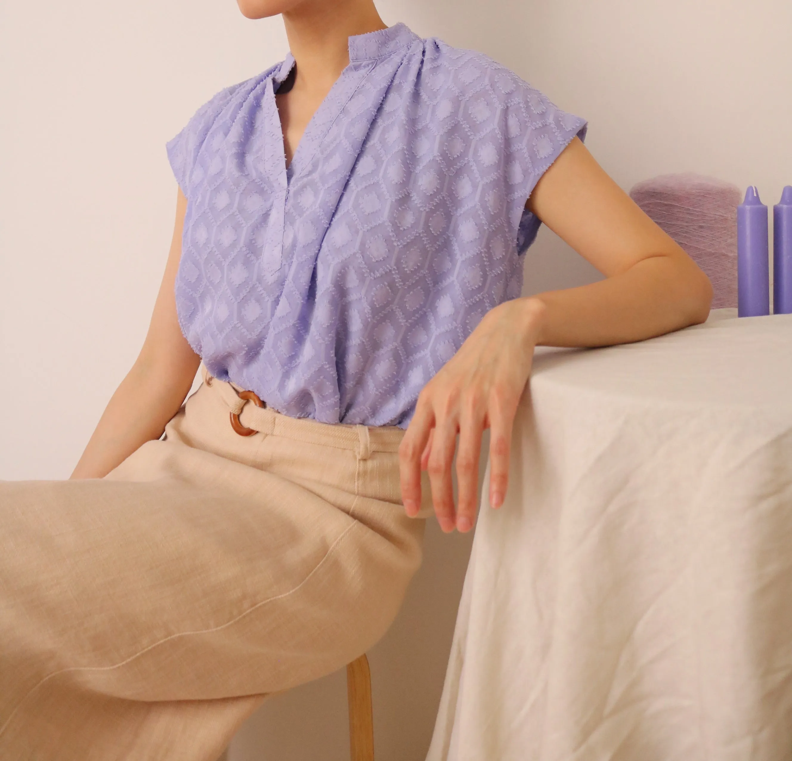 Lilac Blouse { limited edition }