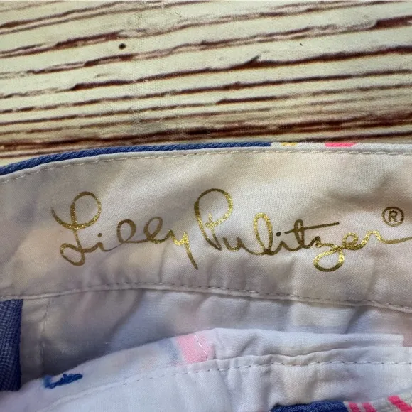 Lilly Pulitzer The Buttercup 5” Shorts in Brilliant Blue It’s Eelectric Sz 00