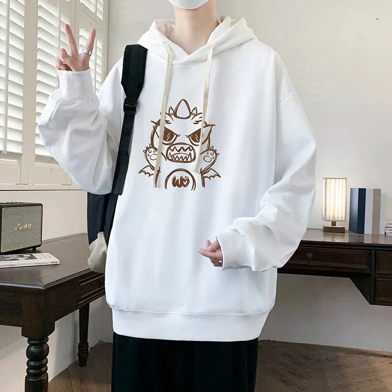 Little Monster Oversized Hoodies for Men