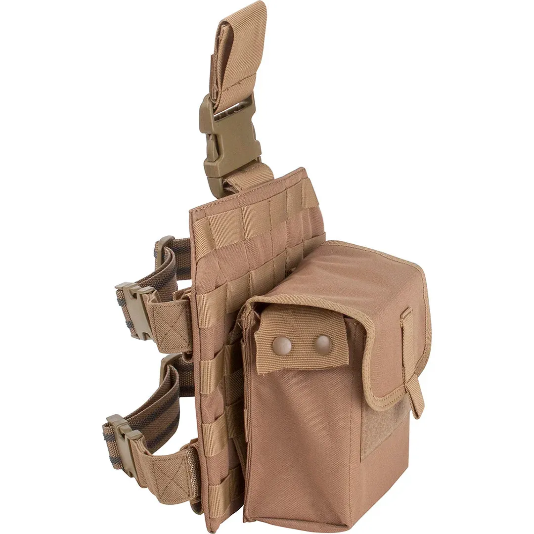 Loaded Gear VX-100 Tactical Vest and Leg Platforms | Black, OD Green, Dark Earth | BI12016, BI12330, BI12344
