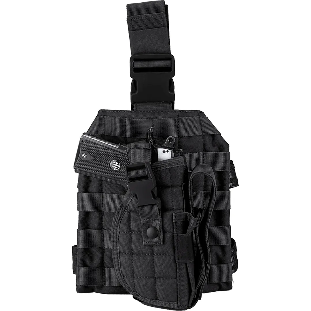 Loaded Gear VX-100 Tactical Vest and Leg Platforms | Black, OD Green, Dark Earth | BI12016, BI12330, BI12344