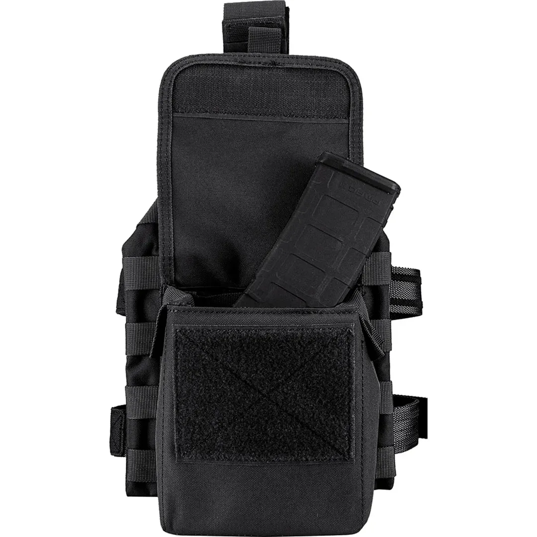 Loaded Gear VX-100 Tactical Vest and Leg Platforms | Black, OD Green, Dark Earth | BI12016, BI12330, BI12344