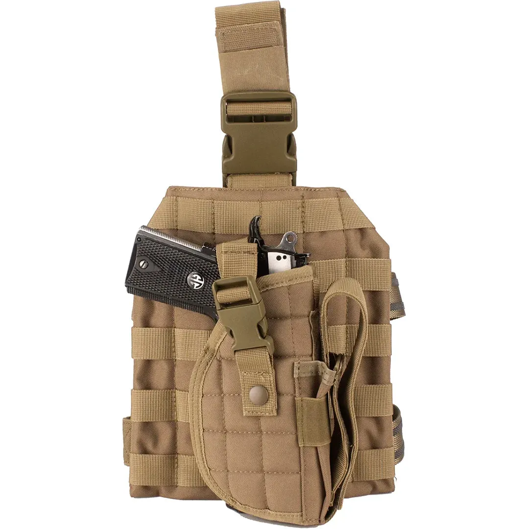 Loaded Gear VX-100 Tactical Vest and Leg Platforms | Black, OD Green, Dark Earth | BI12016, BI12330, BI12344
