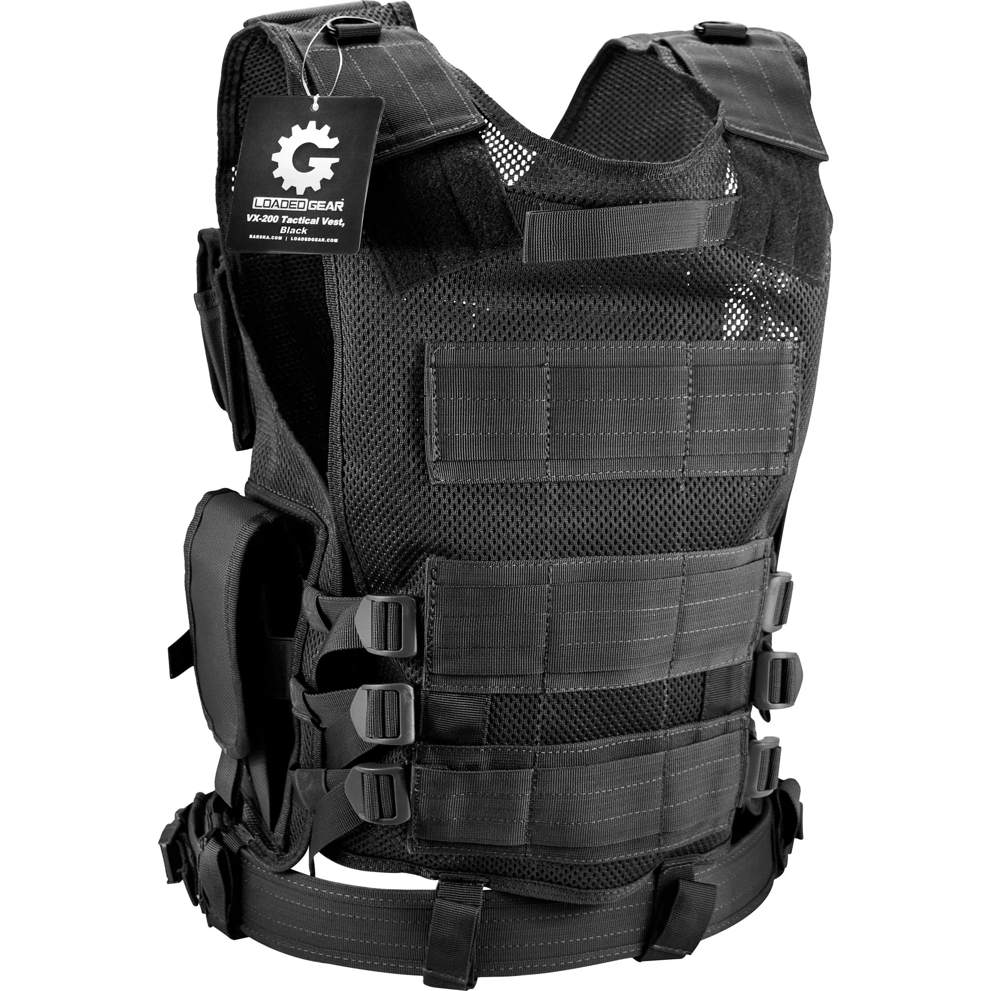Loaded Gear VX-200 Tactical Vests | Black, OD Green, Dark Earth | BI12018, BI12332, BI12346