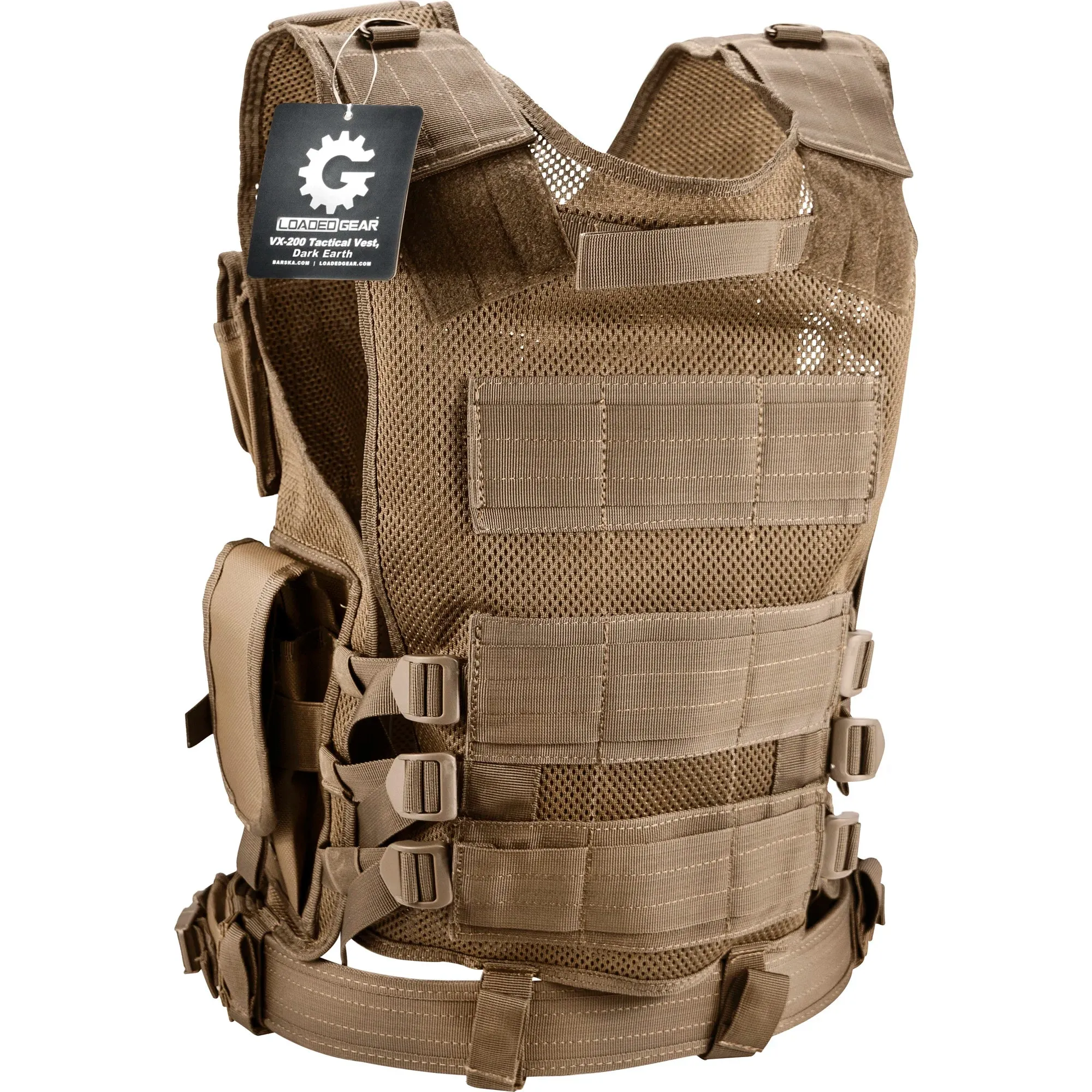 Loaded Gear VX-200 Tactical Vests | Black, OD Green, Dark Earth | BI12018, BI12332, BI12346