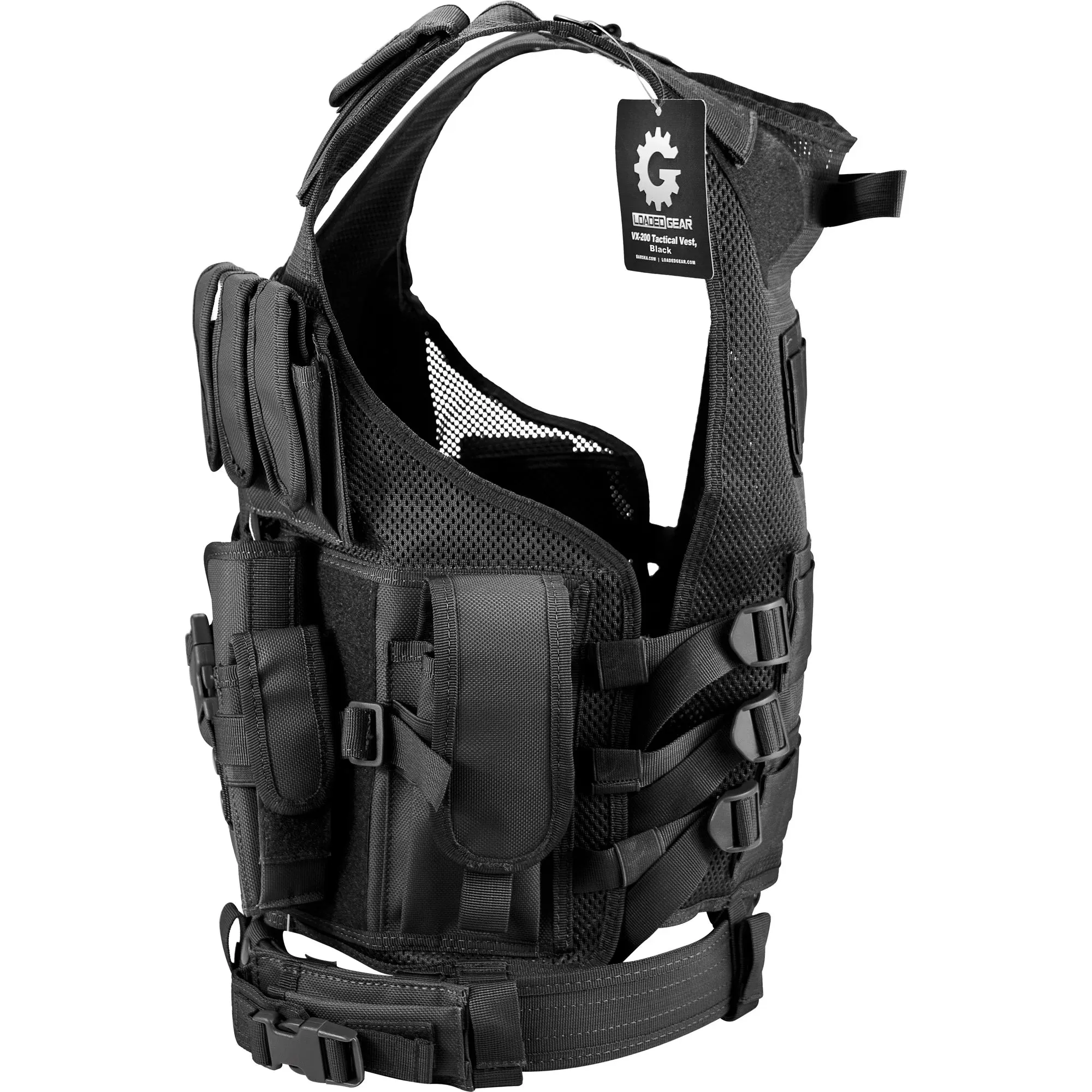 Loaded Gear VX-200 Tactical Vests | Black, OD Green, Dark Earth | BI12018, BI12332, BI12346