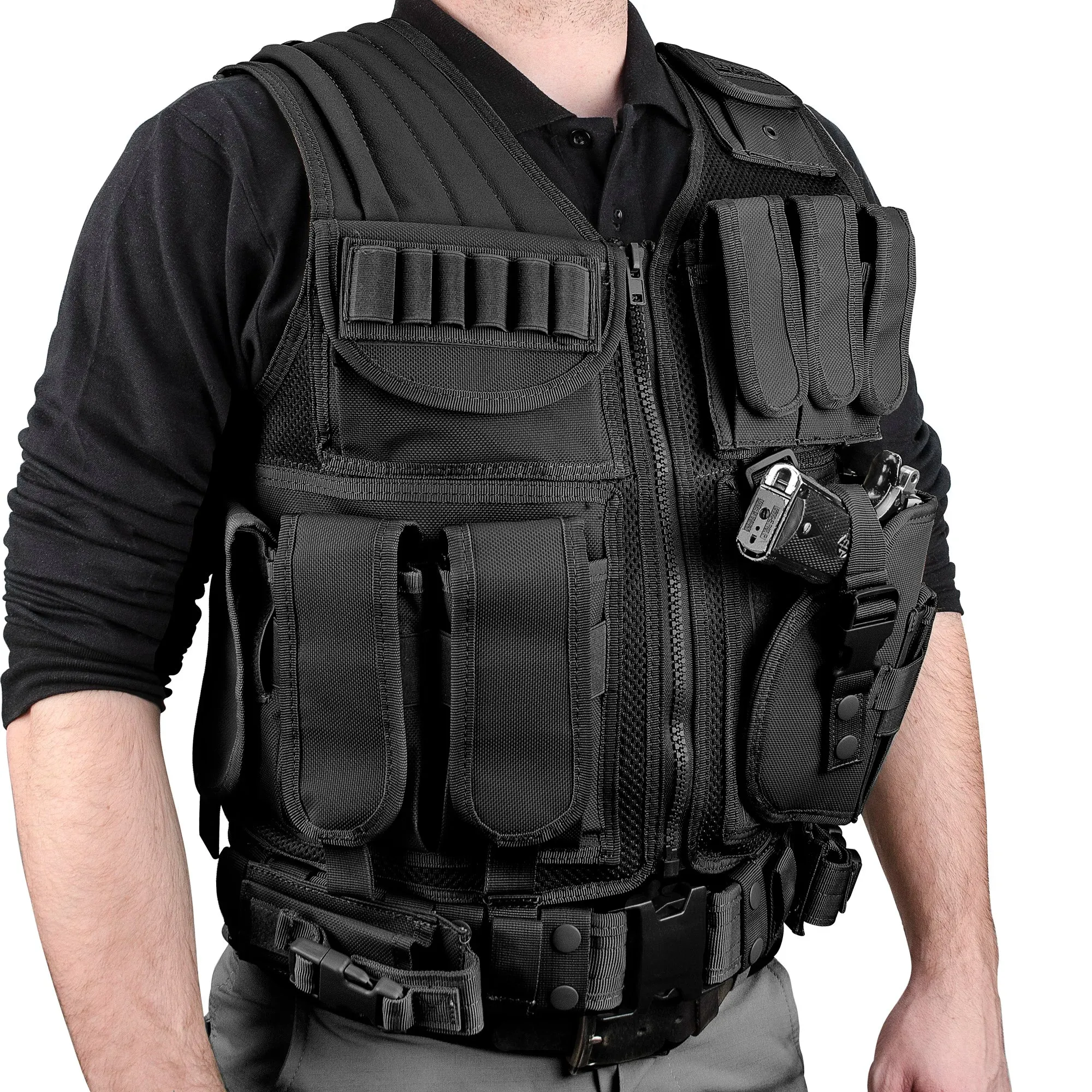 Loaded Gear VX-200 Tactical Vests | Black, OD Green, Dark Earth | BI12018, BI12332, BI12346