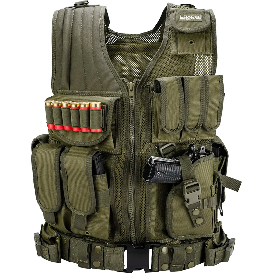 Loaded Gear VX-200 Tactical Vests | Black, OD Green, Dark Earth | BI12018, BI12332, BI12346