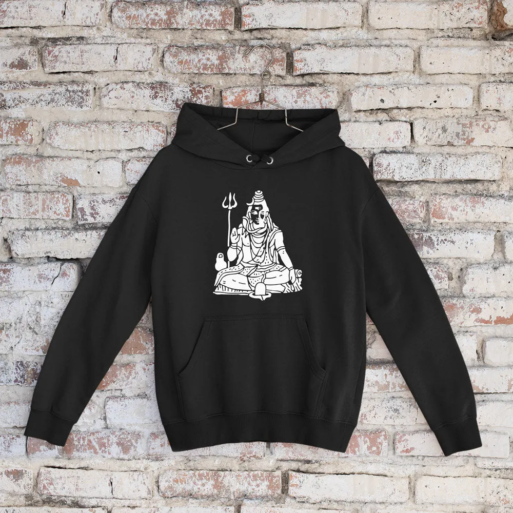 Lord Shiva Printed Hoodie