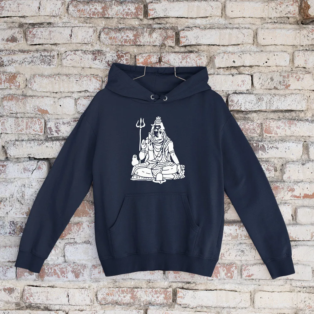 Lord Shiva Printed Hoodie