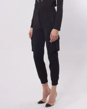 Louis Vuitton Black Cargo Trousers - 34