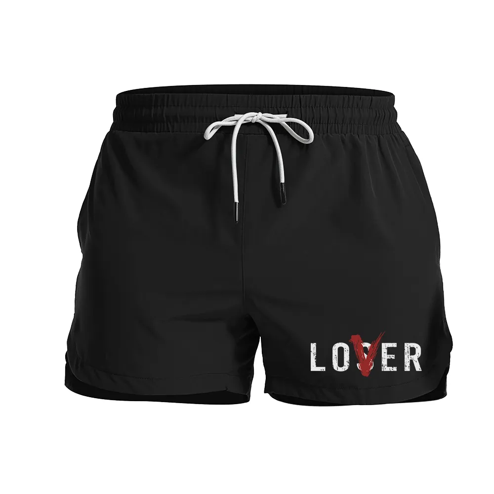 Lover Graphic Shorts