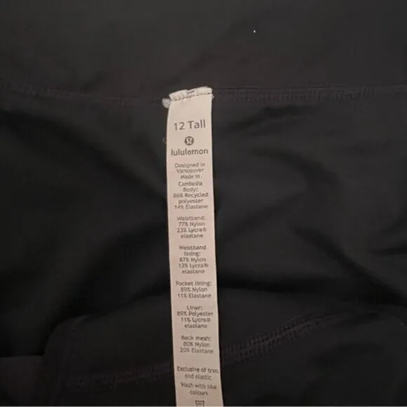 Lululemon Speed Up Low-Rise Lined Short. EUC