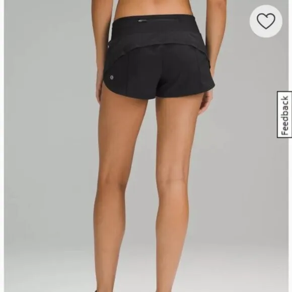 Lululemon Speed Up Low-Rise Lined Short. EUC