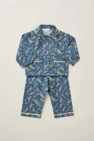 Lunar Moon Pyjamas In Blue Rose Garden