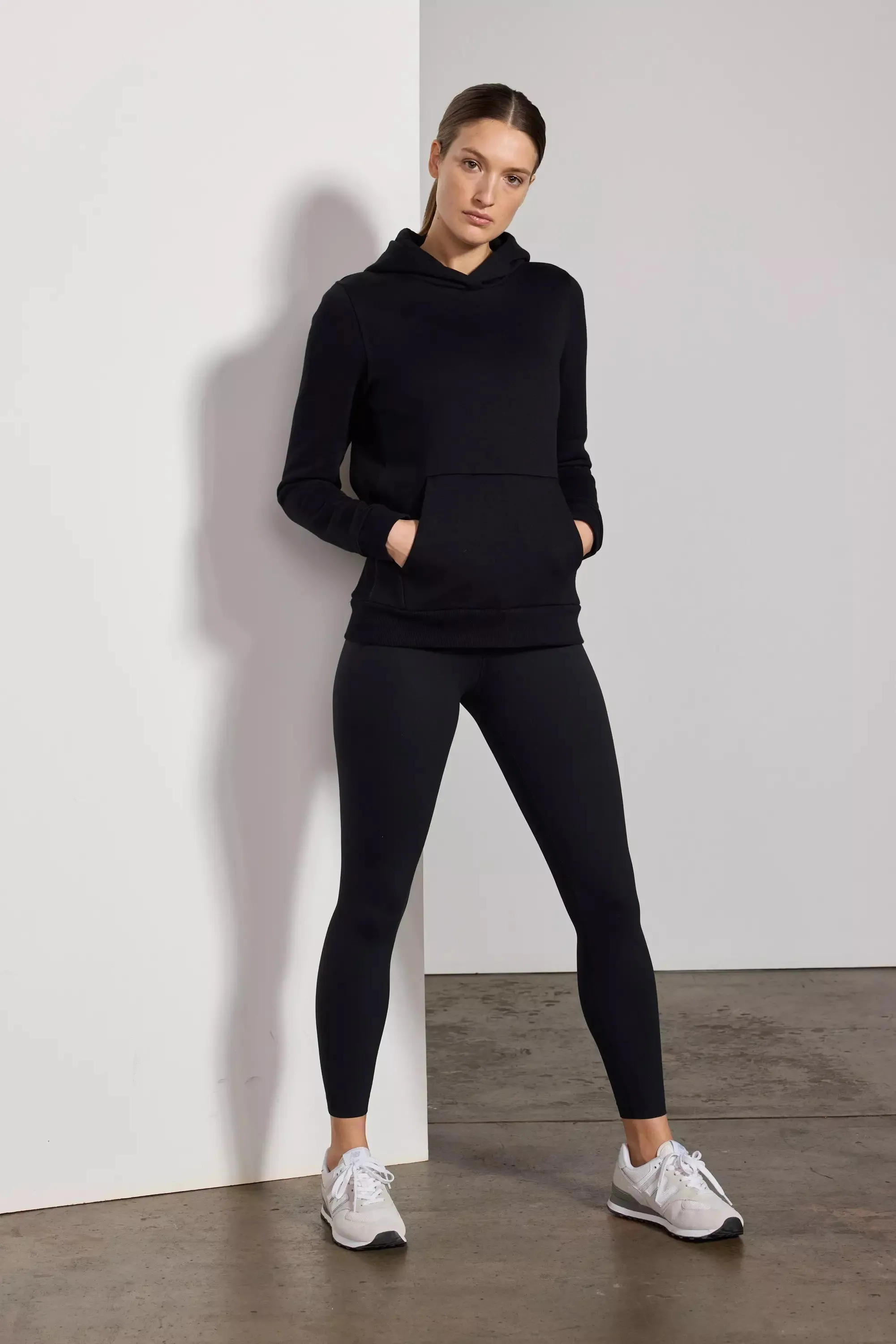 Luxefleece Pullover Hoodie - Black