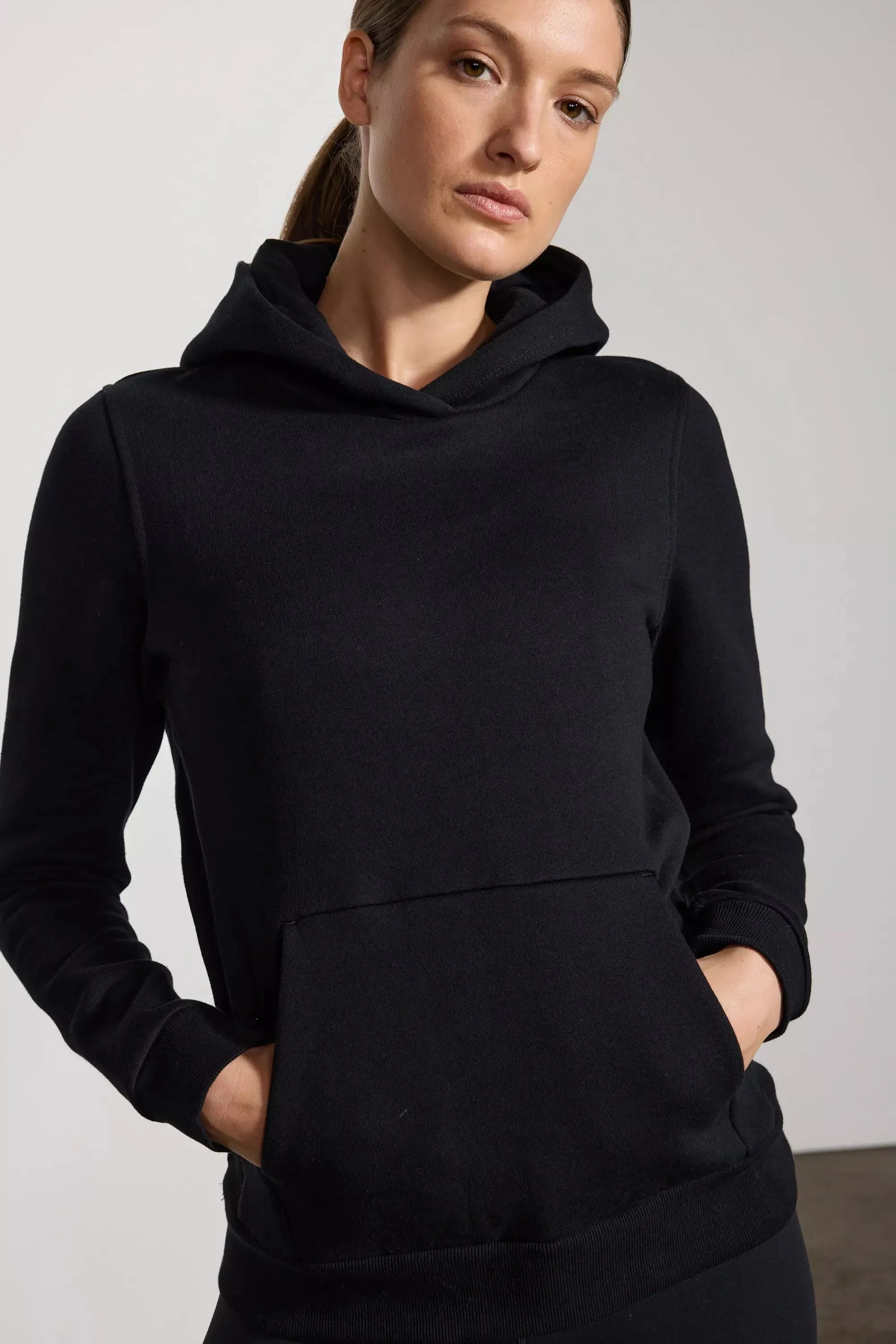 Luxefleece Pullover Hoodie - Black