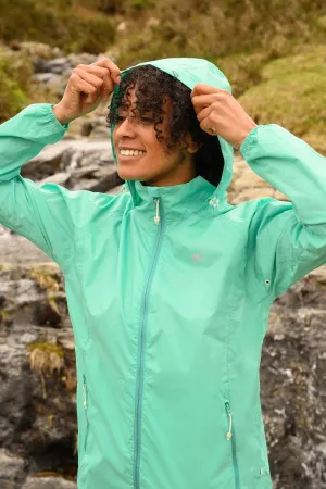 Mac in a Sac Adults Origin Waterproof Breathable Windproof Unisex Packable Jacket-GREEN