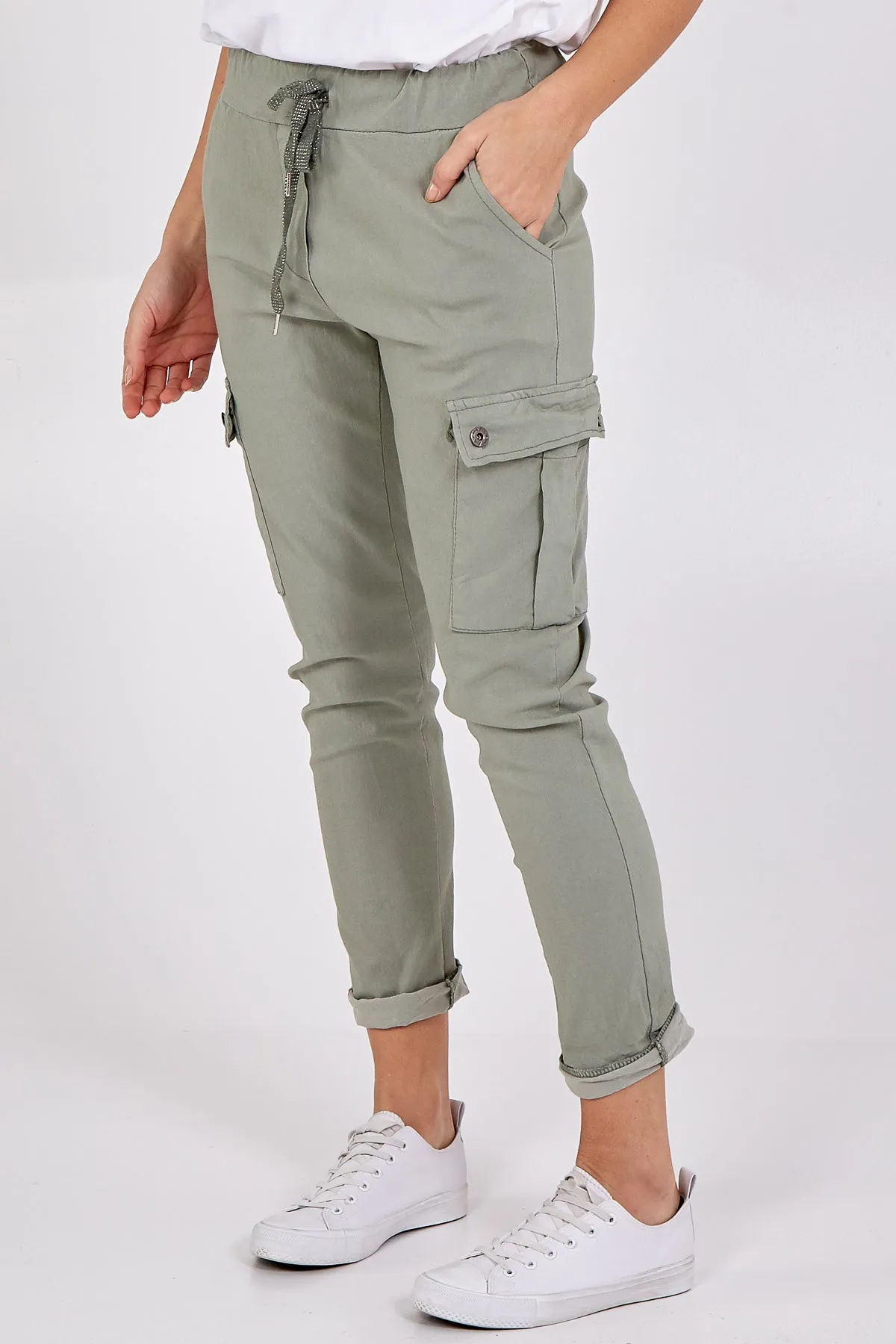 Magic Super Stretch Cargo Trousers