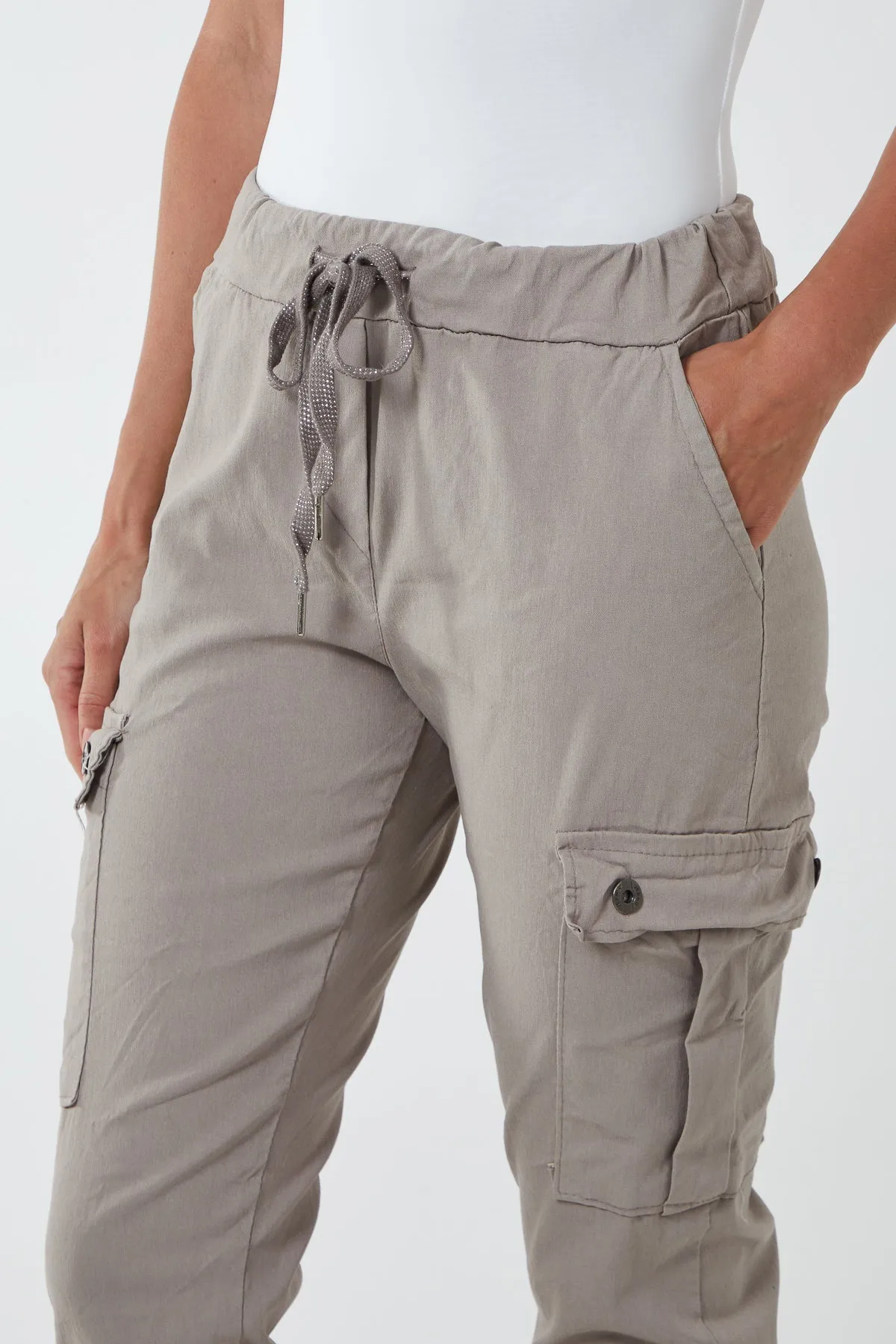 Magic Super Stretch Cargo Trousers