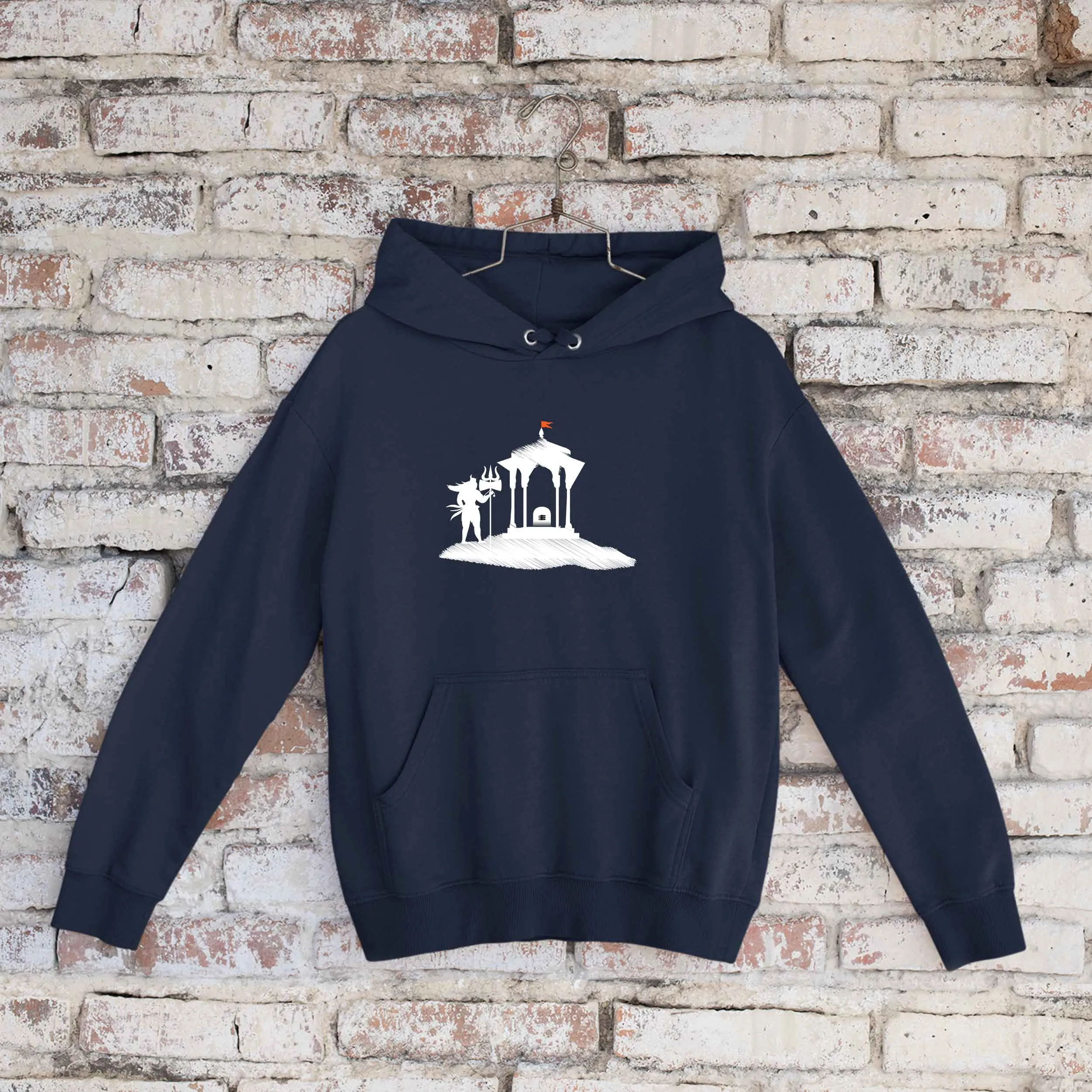 Mahakal Printed Hoodie