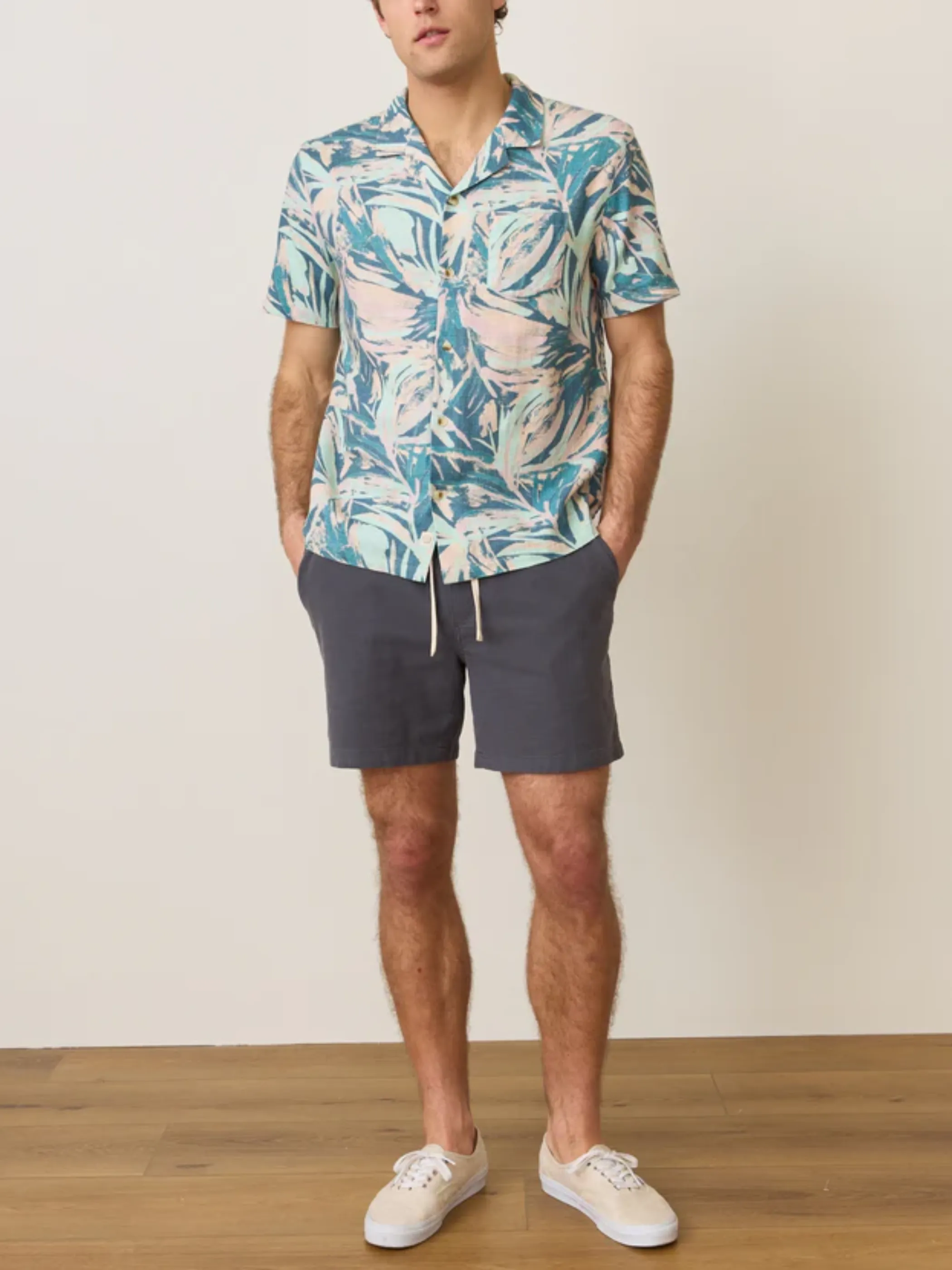 Marine Layer Saturday 6” Beach Short - Faded Black