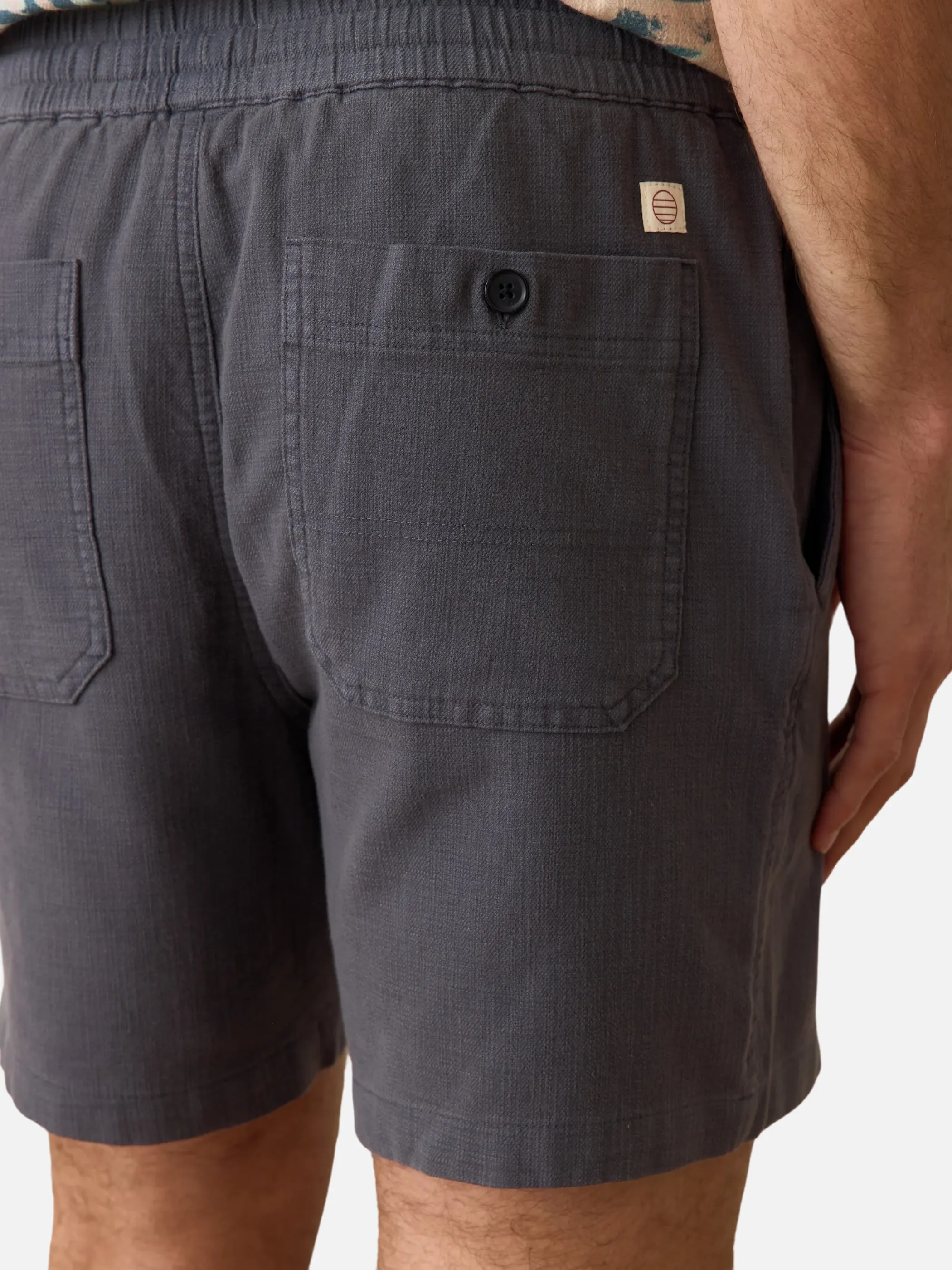 Marine Layer Saturday 6” Beach Short - Faded Black
