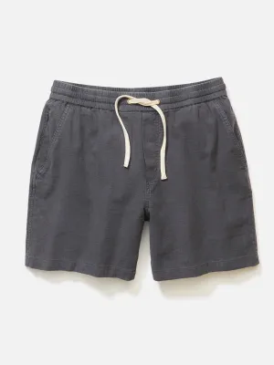 Marine Layer Saturday 6” Beach Short - Faded Black